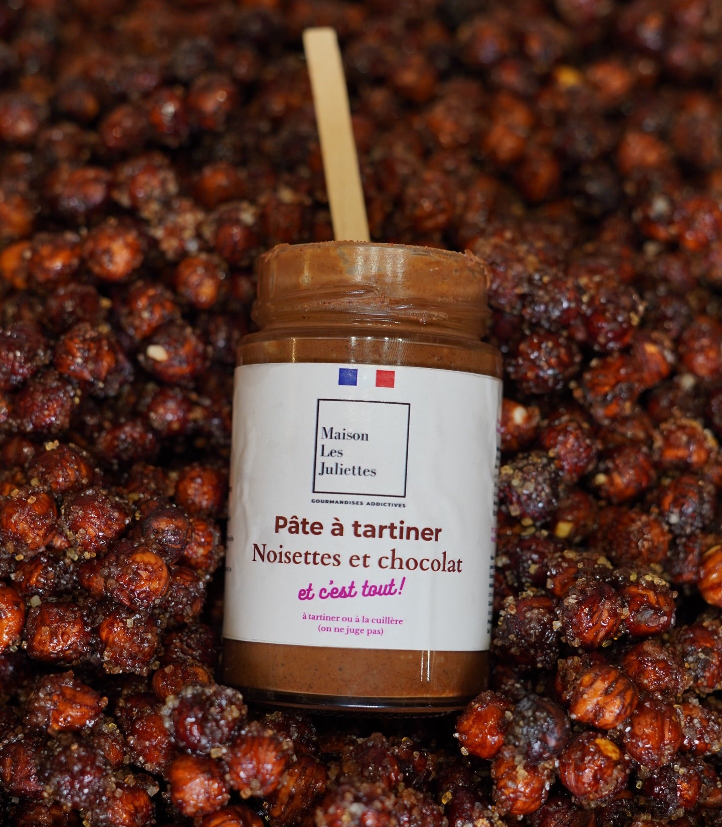 PÂTE À TARTINER Noisettes & Chocolat au lait